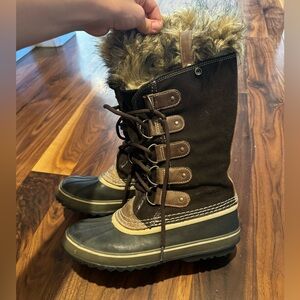 Sorel Joan of Arctic Snow Boots Winter size 9